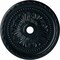 Ekena Millwork Palmetto Ceiling Medallion (Fits Canopies up to 7 5/8"), 31 1/2"OD x 3 5/8"ID x 1 3/4"P, Night Shade CM31PMNSF - alternate 1